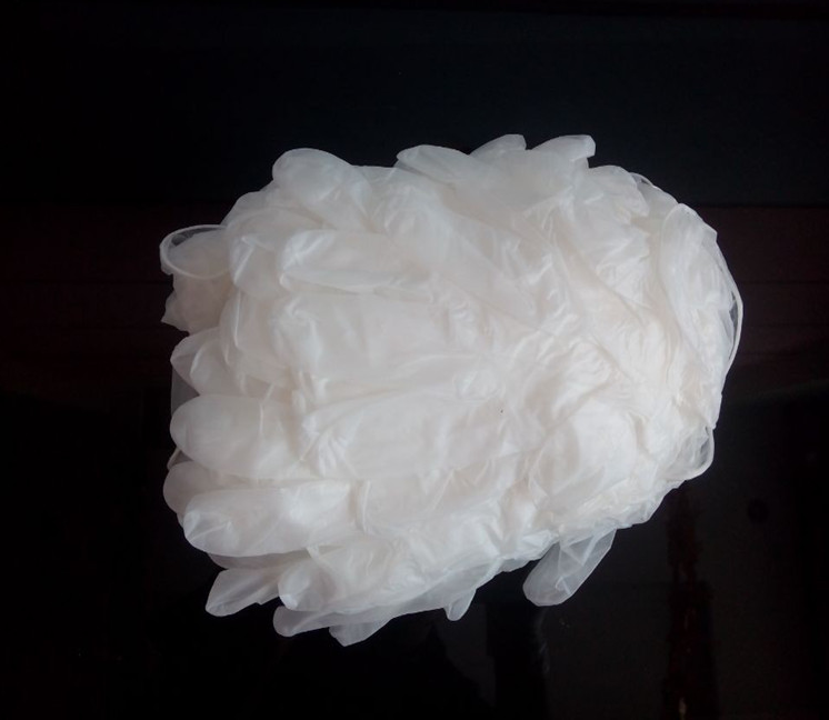 Disposable latex nitrile PVC gloves