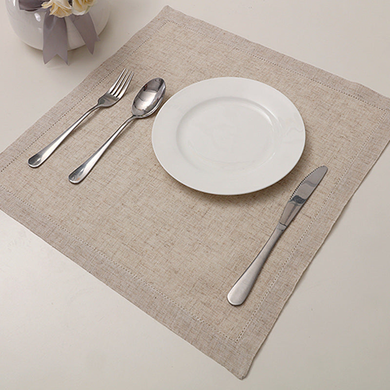 Dish Mats, Tablecloths, Simple And Modern Fabric Napkins