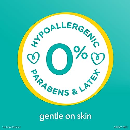 Pampers Sensitive Baby Wipes, Water Based, Hypoallergenic and Unscented, 8 Fip-Top Packs, 4 Refill Packs (1008 Wipes Total)