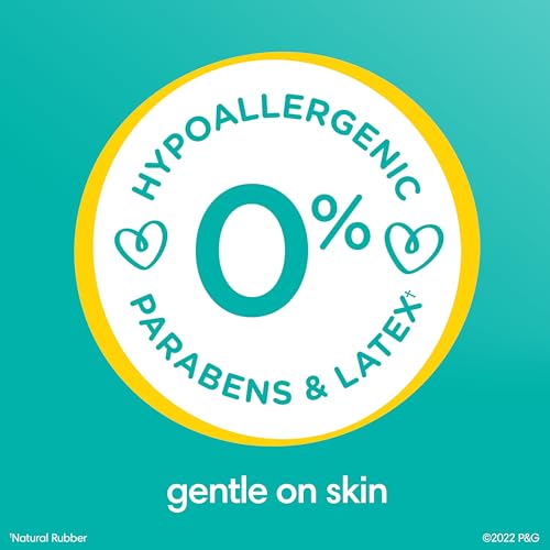 Pampers Sensitive Baby Wipes, Water Based, Hypoallergenic and Unscented, 8 Fip-Top Packs, 4 Refill Packs (1008 Wipes Total)