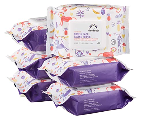 Mama Bear Gentle Fragrance Free Baby Wipes, Hypoallergenic, 800 Count (8 Packs of 100)