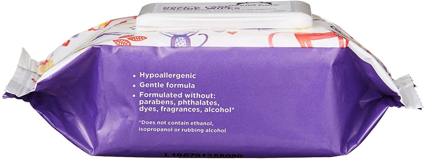 Mama Bear Gentle Fragrance Free Baby Wipes, Hypoallergenic, 800 Count (8 Packs of 100)