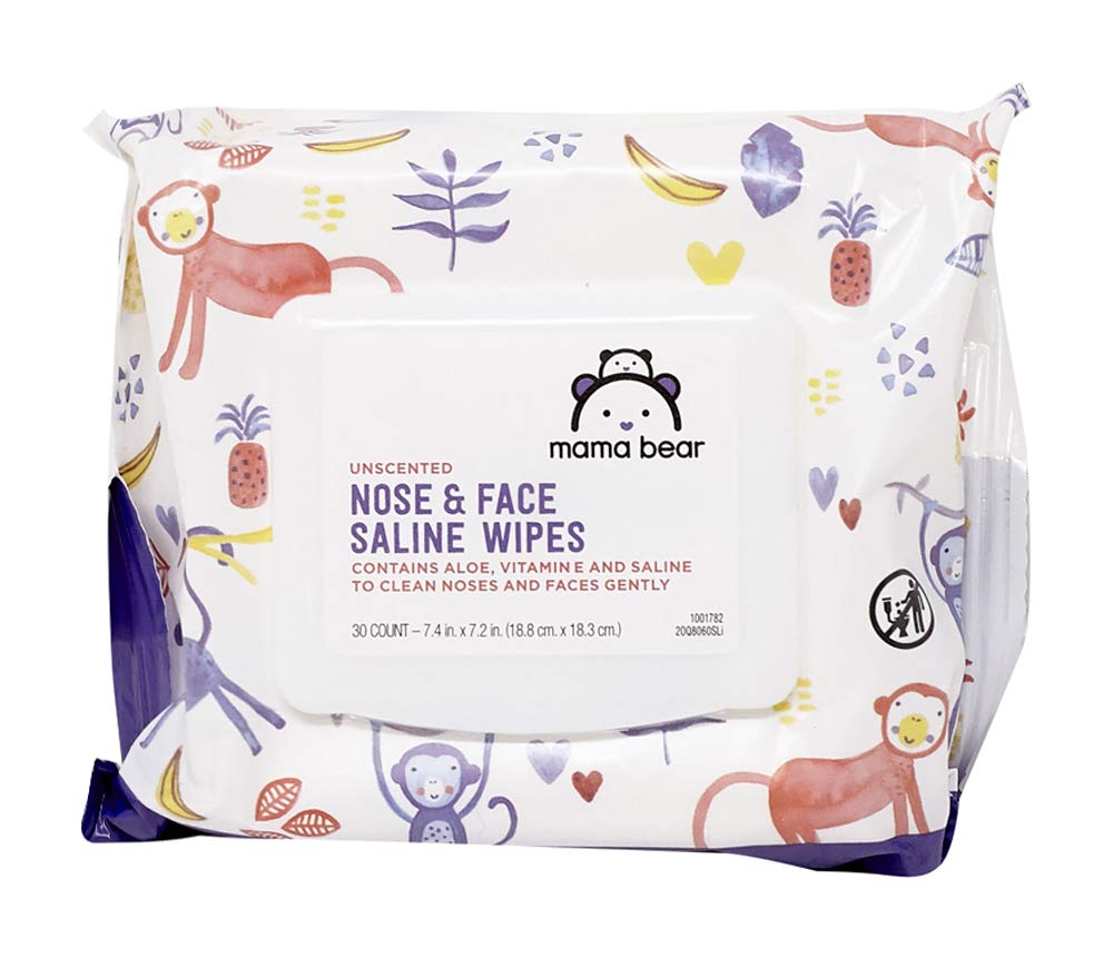 Mama Bear Gentle Fragrance Free Baby Wipes, Hypoallergenic, 800 Count (8 Packs of 100)