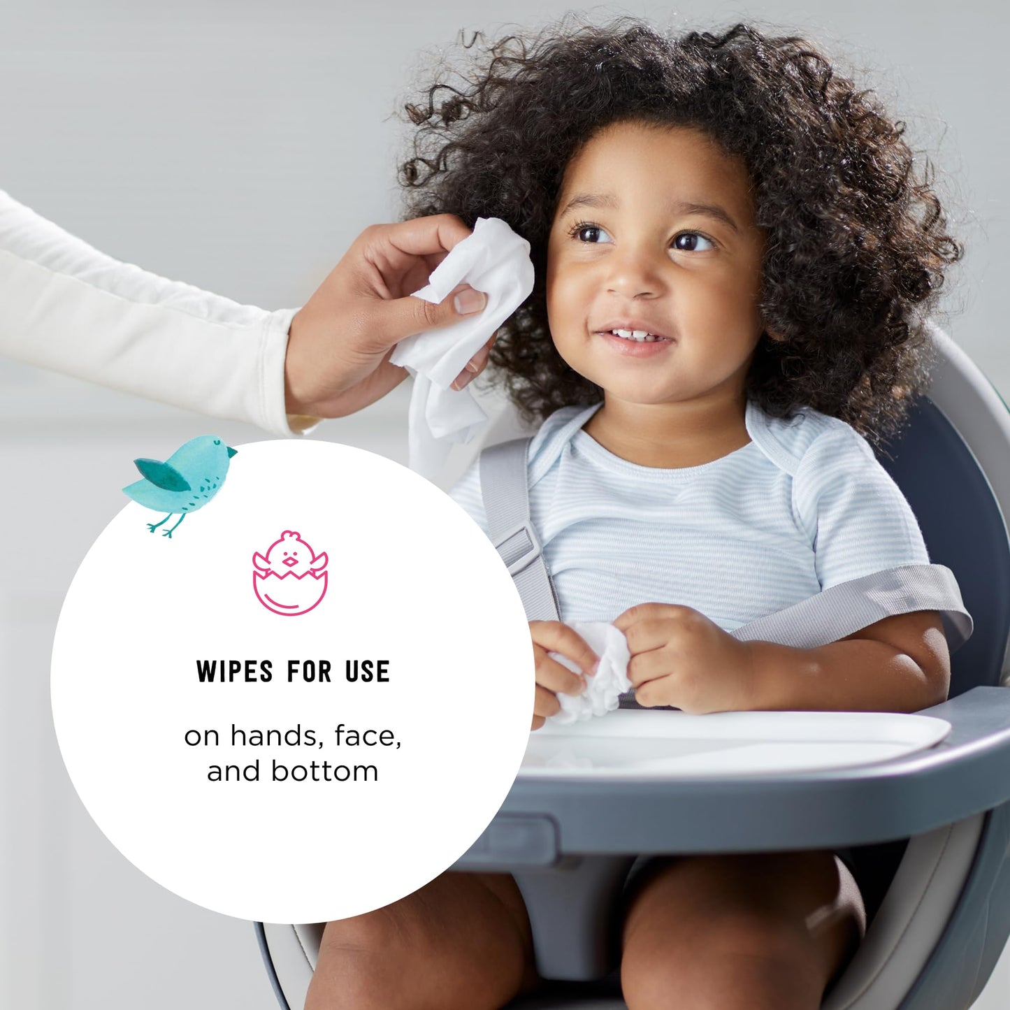 Mama Bear Gentle Fragrance Free Baby Wipes, Hypoallergenic, 800 Count (8 Packs of 100)