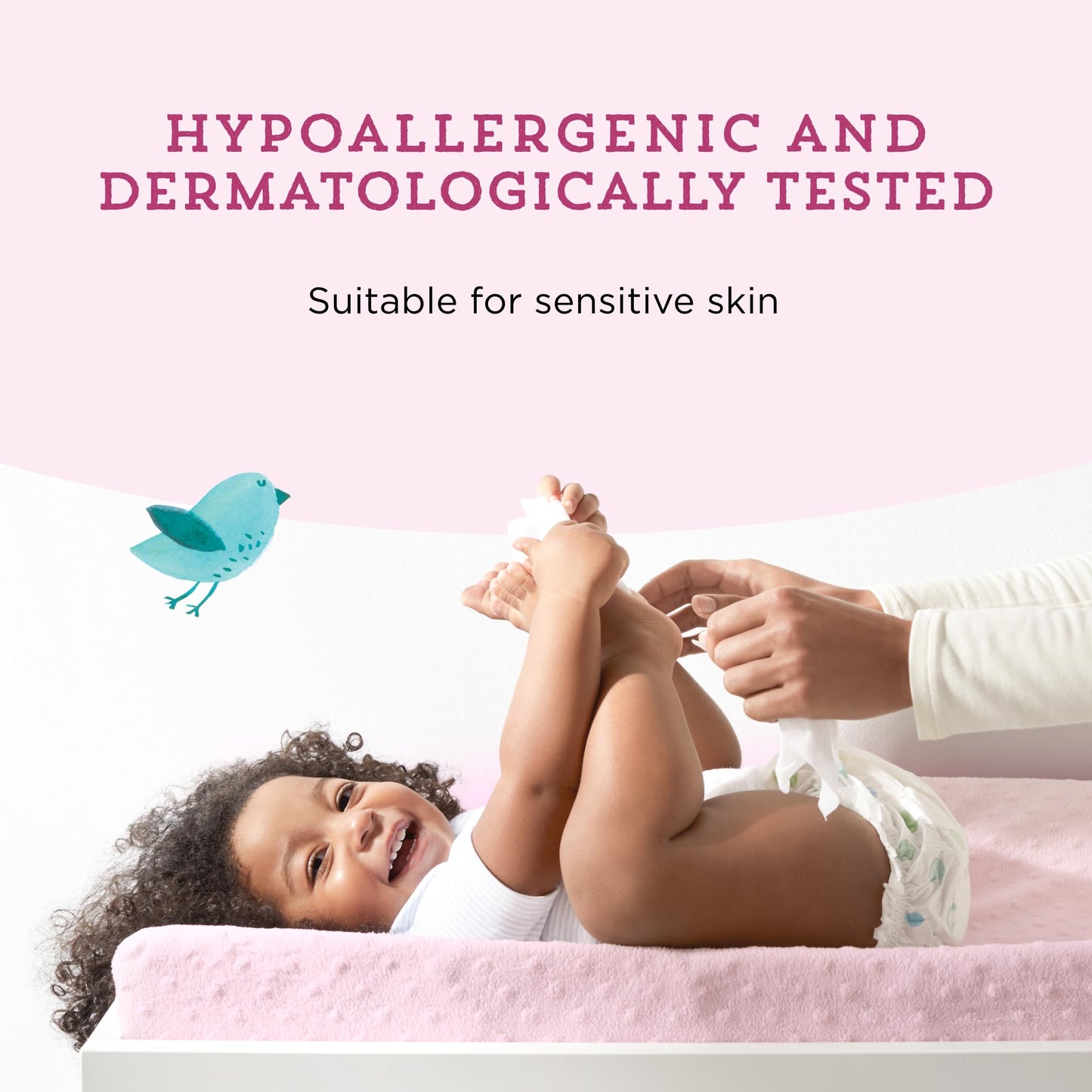 Mama Bear Gentle Fragrance Free Baby Wipes, Hypoallergenic, 800 Count (8 Packs of 100)