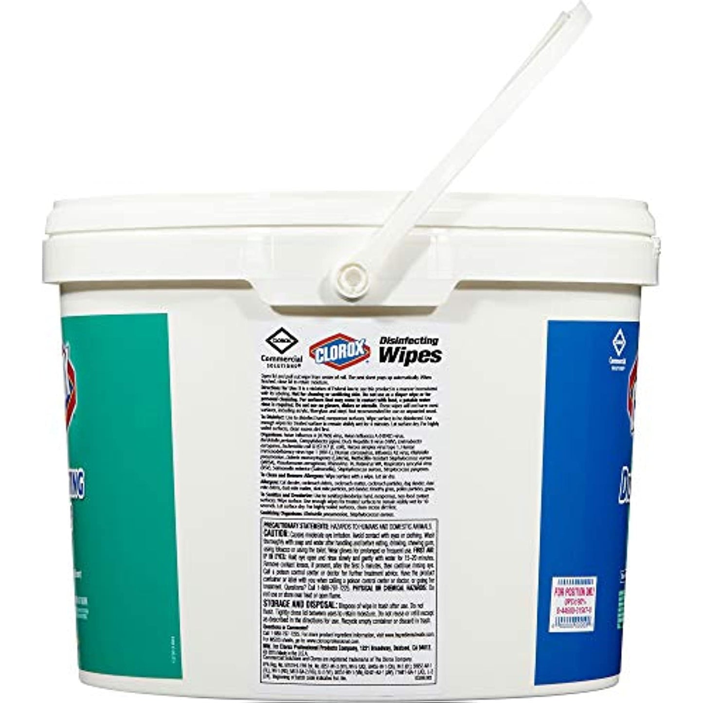Clorox, Clo31547, Commercial Solutions Disinfecting Wipes, 1 Each, White