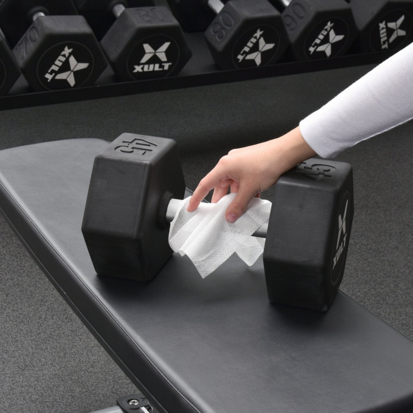 Sani-Cloth Surface Disinfectant Wipes, Individual Packets, 11.75 x 11.5 in, 50 Wipes, 1 Pack