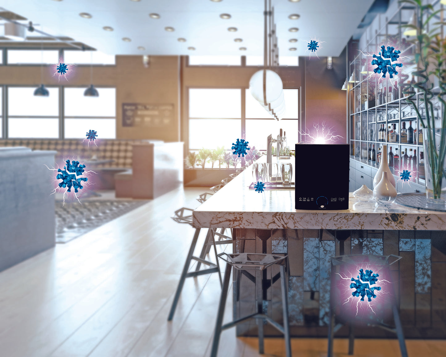 Aerus Pure & Clean Portable Air Purifier With ActivePure Technology 120/240V 00747