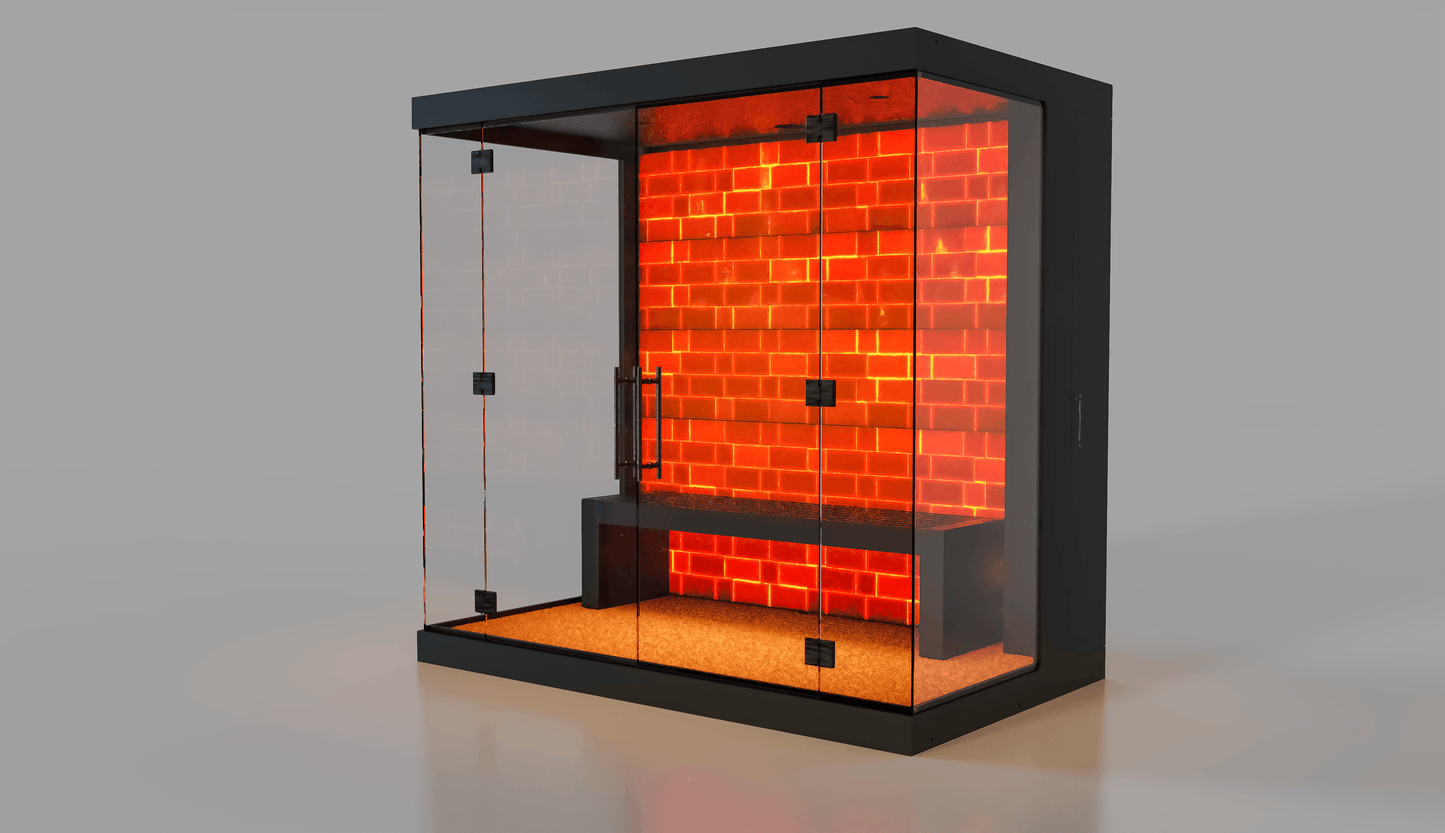 Salt Sauna - Salt, Sound, Color & Sauna in One! - Wholesale Only