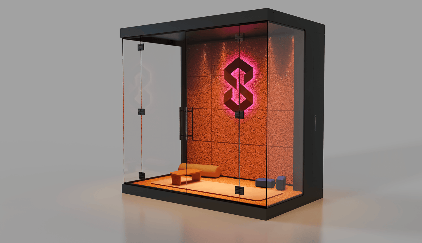 Salt Sauna - Salt, Sound, Color & Sauna in One! - Wholesale Only