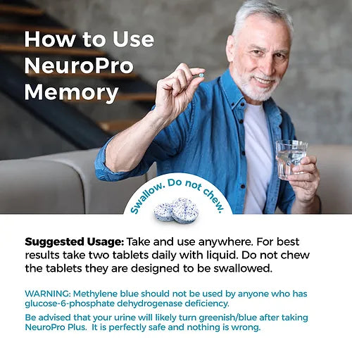 NeuroPro Memory Tablets - Wholesale Only - 12 per Package