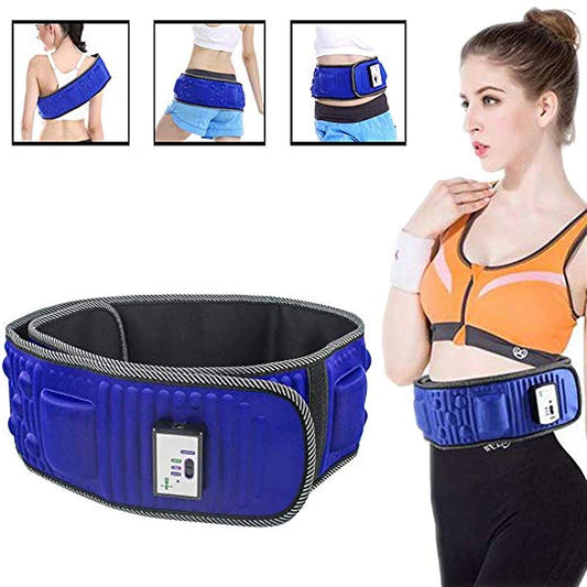 X5 Vibration Full Body Belt Abdominal Massager Electric Waist Fat Burning Slimming Belt Weight Loss Equipment Muscle Stimulator