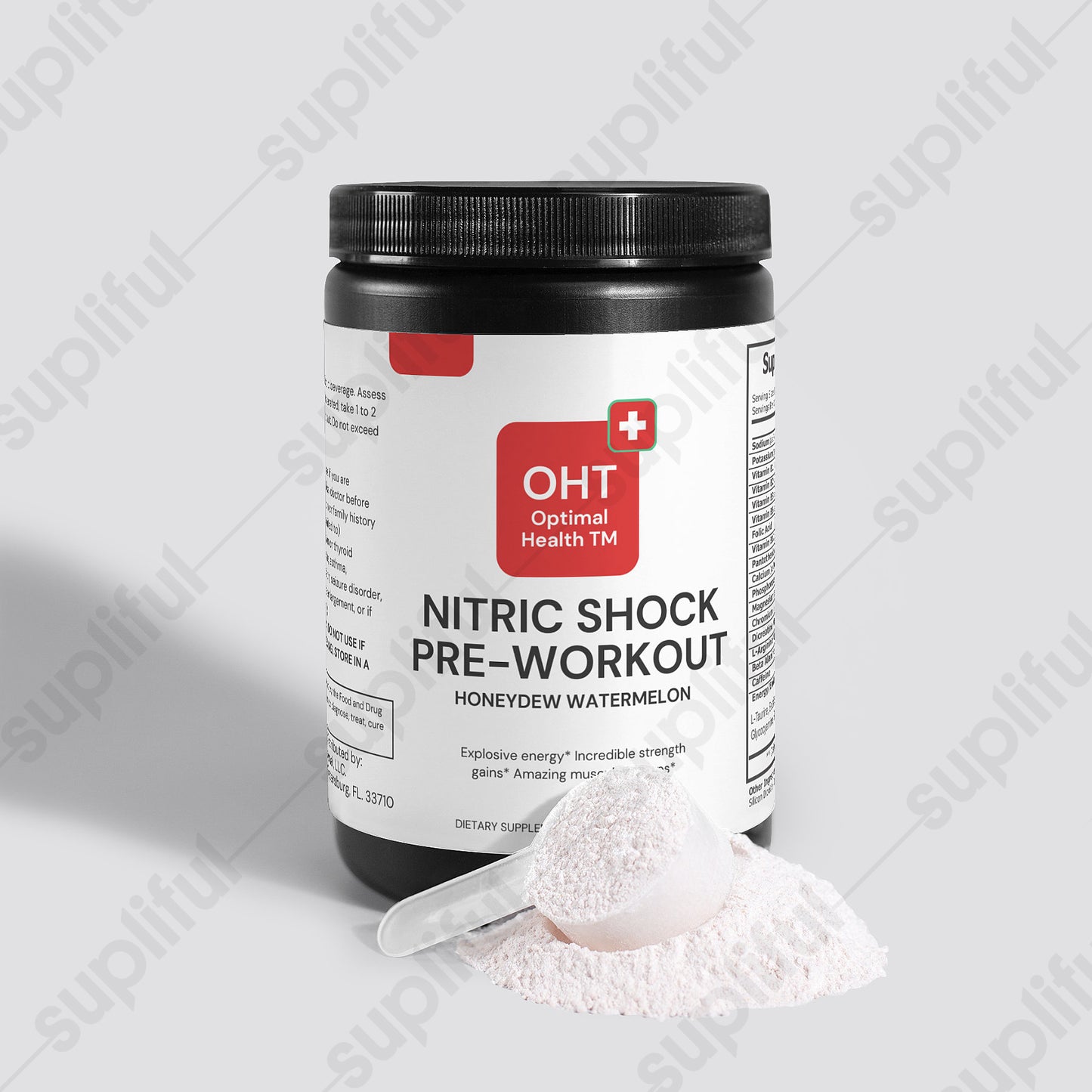 Nitric Shock Pre-Workout (Honeydew Watermelon)