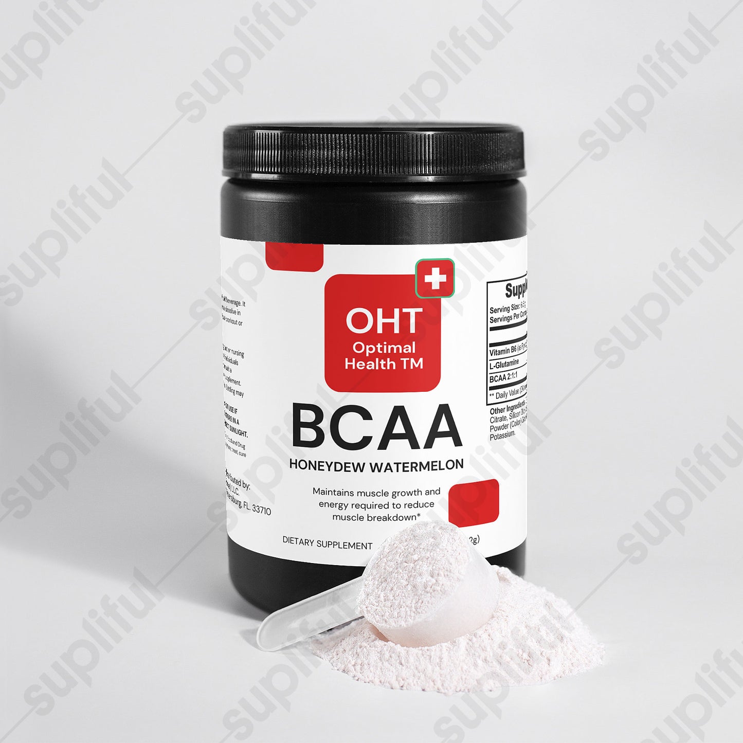 BCAA Post Workout Powder (Honeydew/Watermelon)