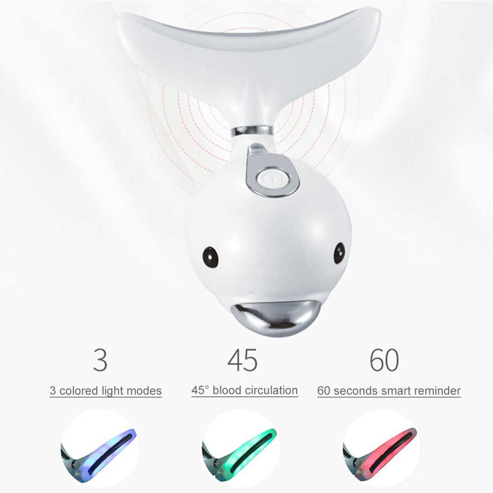 Facial Neck Massager Skin Lifter and Wrinkle Remover- USB Charging_10