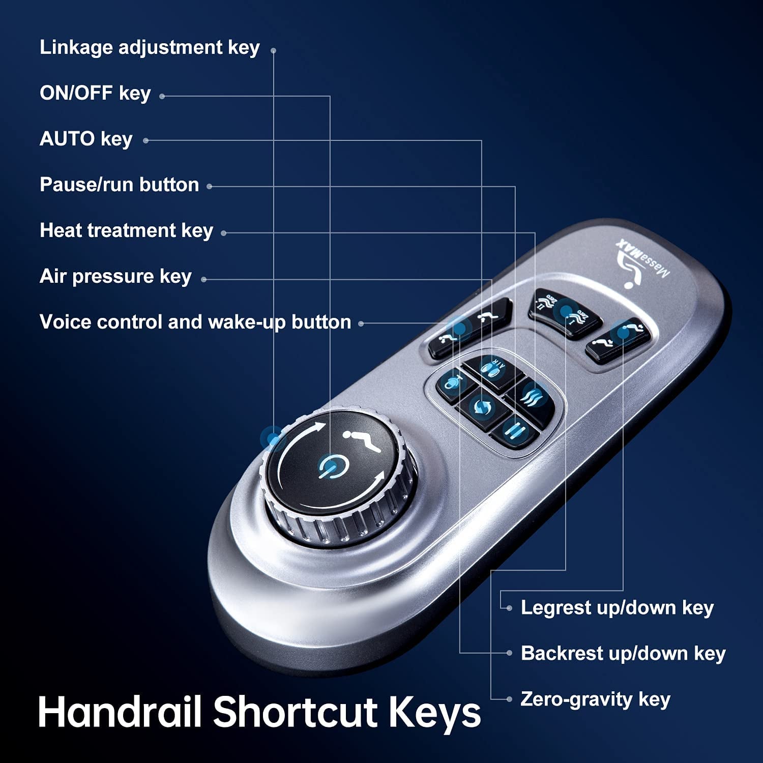 2022 Massage Chair Recliner, Zero Gravity Full Body Yoga Stretching with Intelligent Voice Control, Spine Massage Therapy, Full Body Recliner with SL Track, Bluetooth (Brown) 1