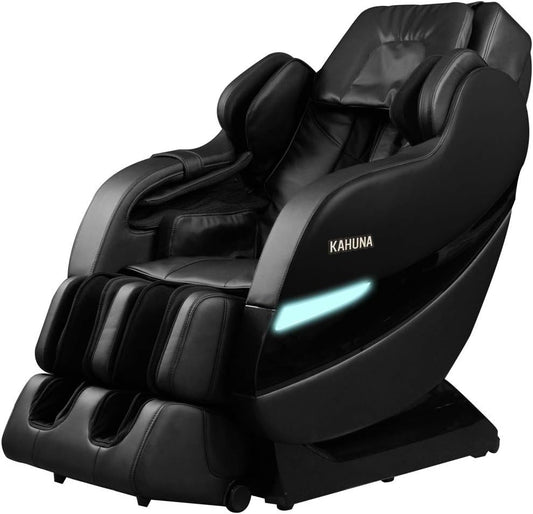 Kahuna Superior Massage Chair with Sl-Track Rollers - Sm-7300(Black) - Top Performance with Sl-Track 6 Rollers for the Best Relaxing Massage Chairs Experience.