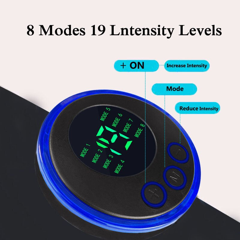 Electric Abs Abdominal Trainer Toning Belt EMS Muscle Stimulator Toner Smart Body Slimming Weight Loss Home Gym Fitness Equiment