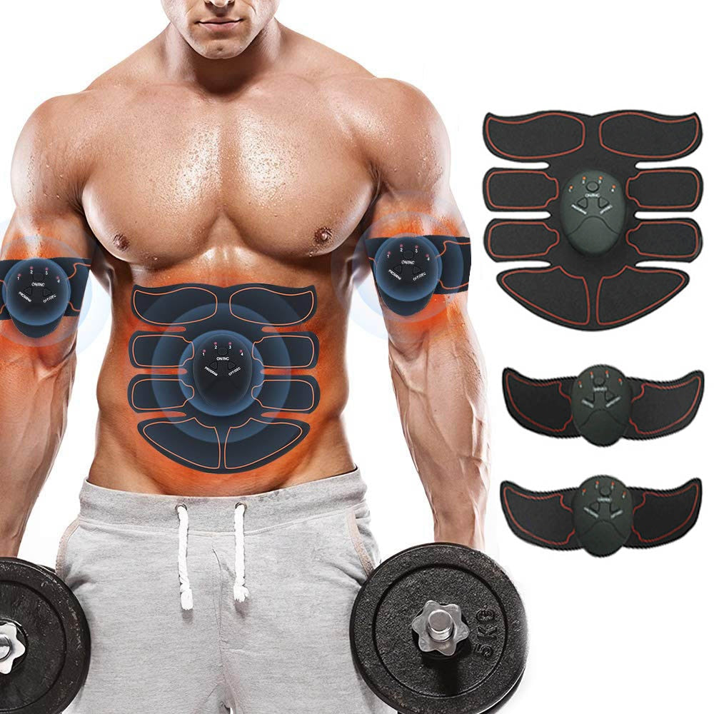 Abdominal Muscle Stimulator EMS Massager Buttocks Hip Trainer Electrostimulation Machine Home Gym Muscle Toner Body Slimming